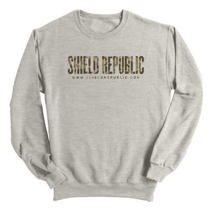 Shield Republic Duck Camo Banner Text (Front)