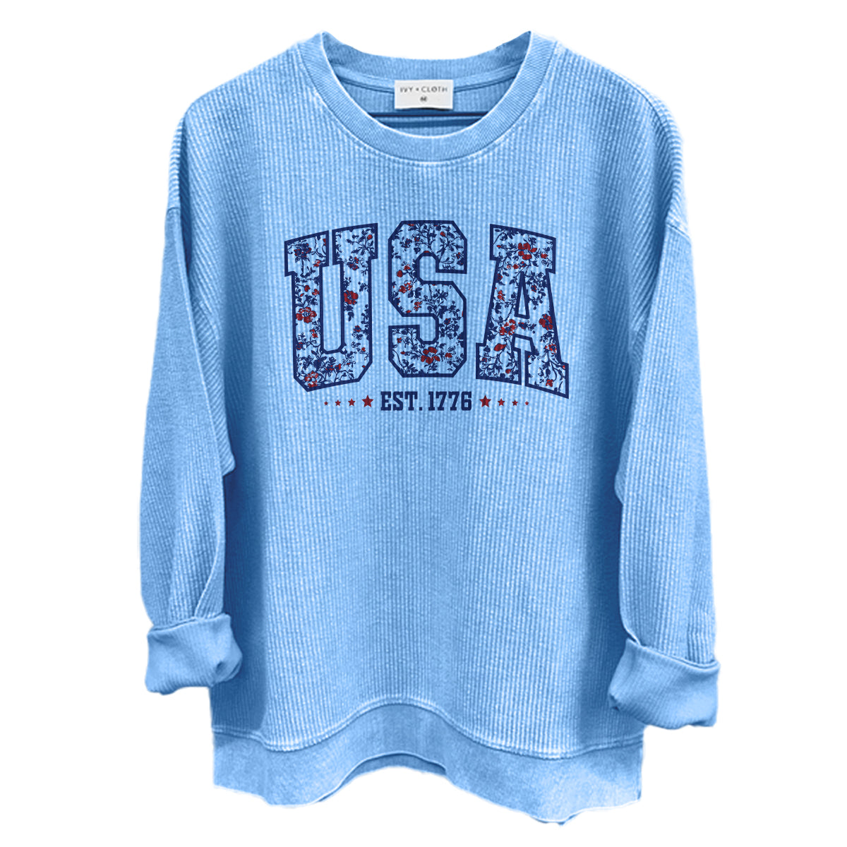 USA Floral Est 1776 (Front)