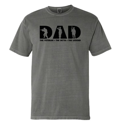 Dad The Veteran The Myth The Legend (Front)