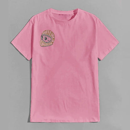 Caffeine & Gasoline Graphic Cotton T-shirt Unisex