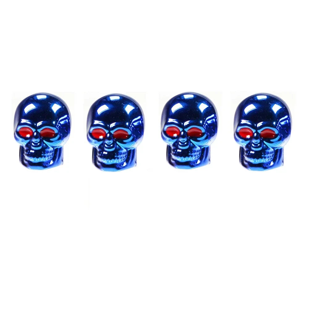 ABS Skull Valve Stem Caps