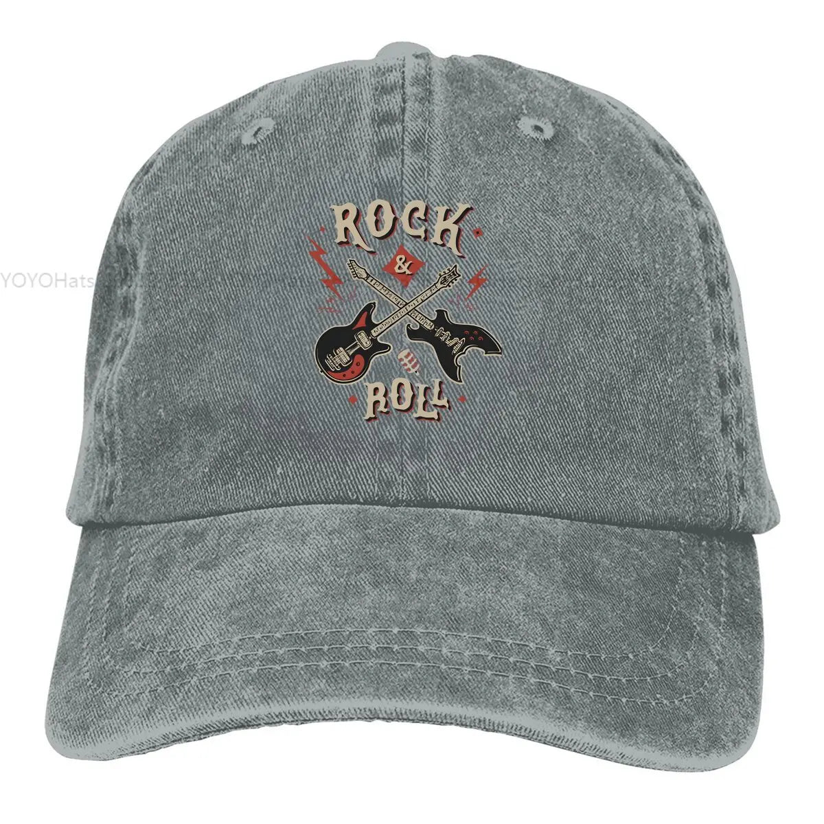 Rock N Roll Multicolor Caps