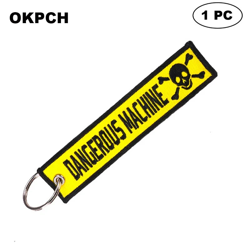 Dangerous Machine - Motorcycle Keychain