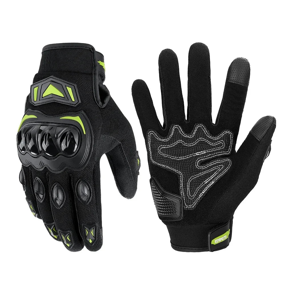 Gloves Summer Riding Hard Knuckle Touchscreen Gloves