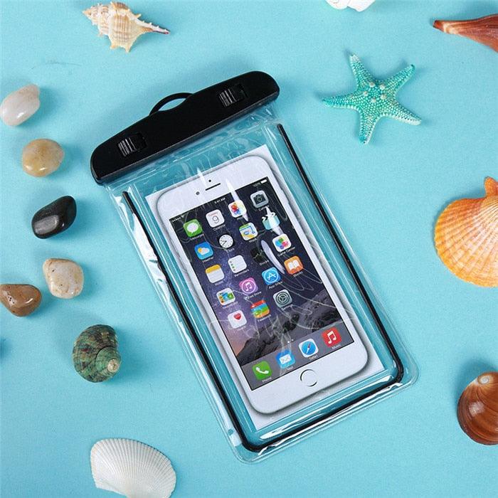 Waterproof Phone Case Universal Mobile Cover case For iPhone 13 Pro Max Phone Bag Underwater Case Phone Plastic Waterproof Underwater Pouch for Mobile Phone Case & Strap