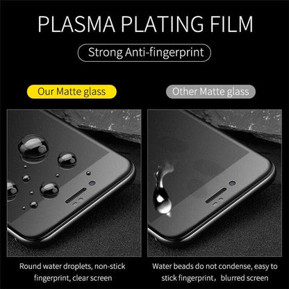 4pcs Soft Matte Ceramic Film Screen Protector for iPhone 14 13 12 Pro Max 11 XR XS X 8 7 plus SE20 Anti-broken Not Glass Film  Matte Finish Tempered Glass Screen Protector for iPhone