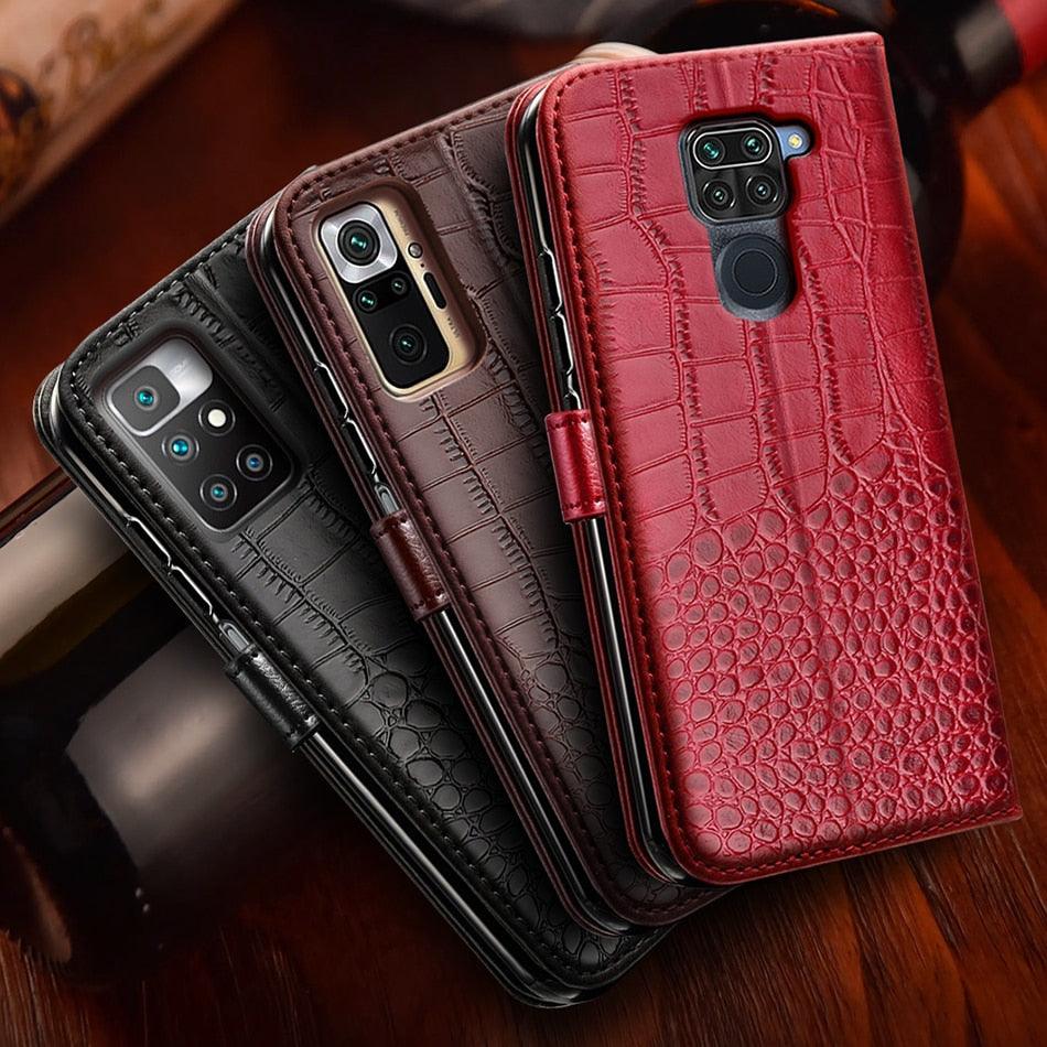 Flip Wallet Leather Case for Xiaomi Redmi Note 10 Pro Max 11 9 8 7 6 5 Redmi 9 9A 9C 9T 10C 8 8T 8A 7A 6A 5A 5 Plus Case Cover PU Leather Case with Holder Card Slots & Wallet Case