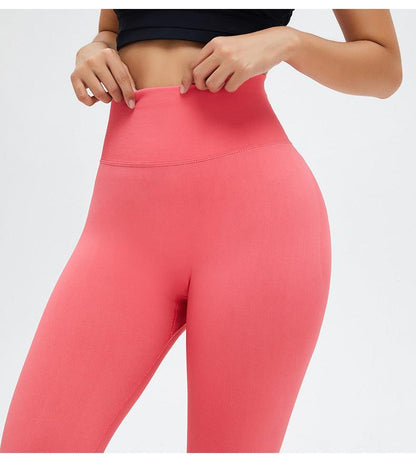 Yoga High Waist Push Up Seamless Sport Leggings Women Workout Pants Super Stretchy Gym Workout Tight Sport Leggings Lightweight Running Pants