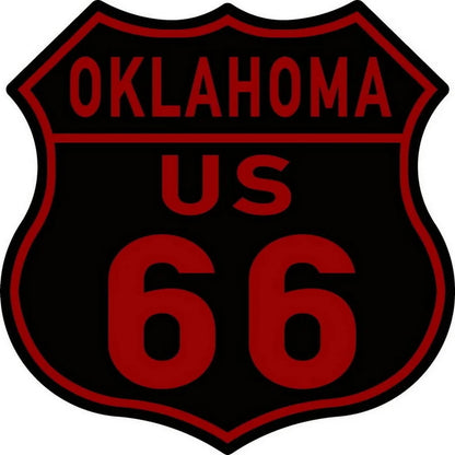 Route 66 American Dreams Shield Metal Tin Signs Posters
