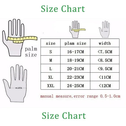 Six color Windproof Anti-slip Touch Screen Gloves