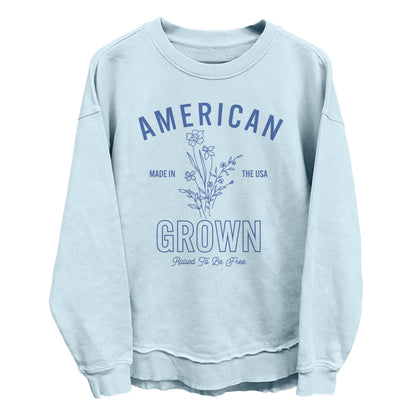 American Grown Raised To Be Free (Front)