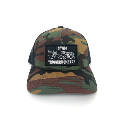 I Study Triggernometry Woven Patch Hat