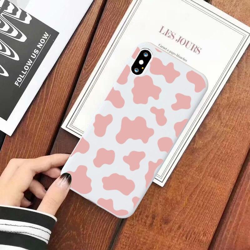 Slim Fit  Lightweight Black White  Print Silicone Case For iPhone 11 Pro 7 8 Plus X XR XS Max iphone 11 Cell Phone Case Cover White Black Pattern Print Silicone Unisex Case