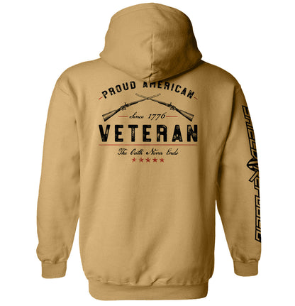 Proud American Veteran The Oath Never Ends