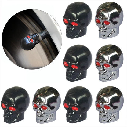 ABS Skull Valve Stem Caps