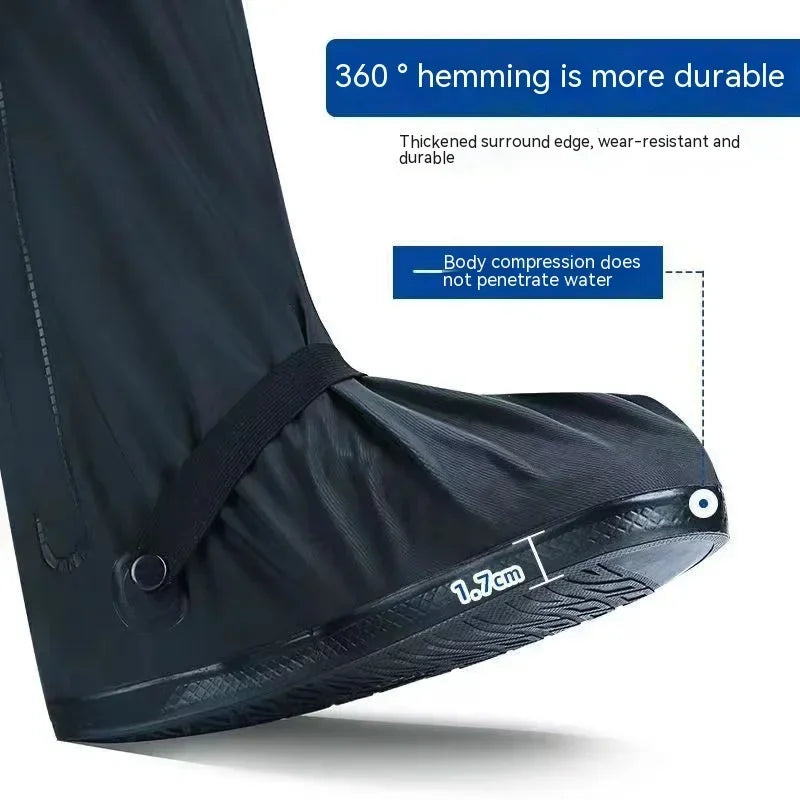Motorcycle Shoe Cover Non-Slip For Rainy, Snowy Day