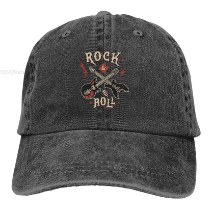 Rock N Roll Multicolor Caps