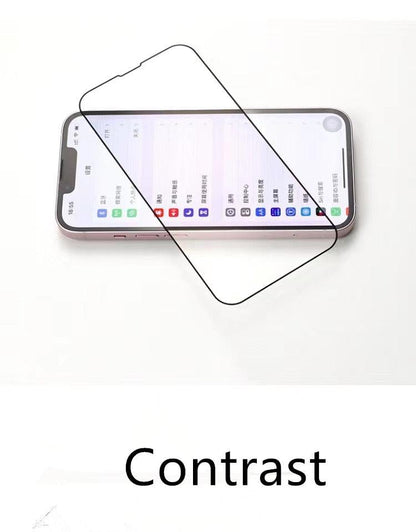 Cover dustproof and electrostatic Full Glass the For iPhone 11 13 14 Pro Screen Protector iPhone 7 8 6 Plus X XR XS MAX 12 mini Display Tempered Glass Protection Compatible, Case Friendly Screen Protector