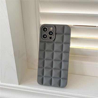 Unique Phone Case For iPhone 14 Pro 13 12 11 Pro Fashion 3D Soft Silicon Shockproof For iPhone 14 Case Bubble Case Cute Full Body Shape Soft Silicone Slim Cushioned Beautiful Elegant Case For Women