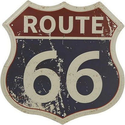 Route 66 American Dreams Shield Metal Tin Signs Posters