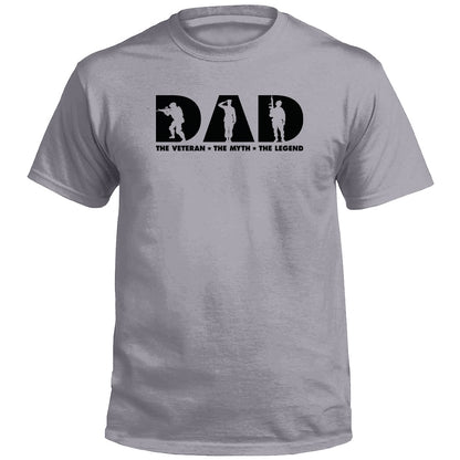 Dad The Veteran The Myth The Legend (Front)