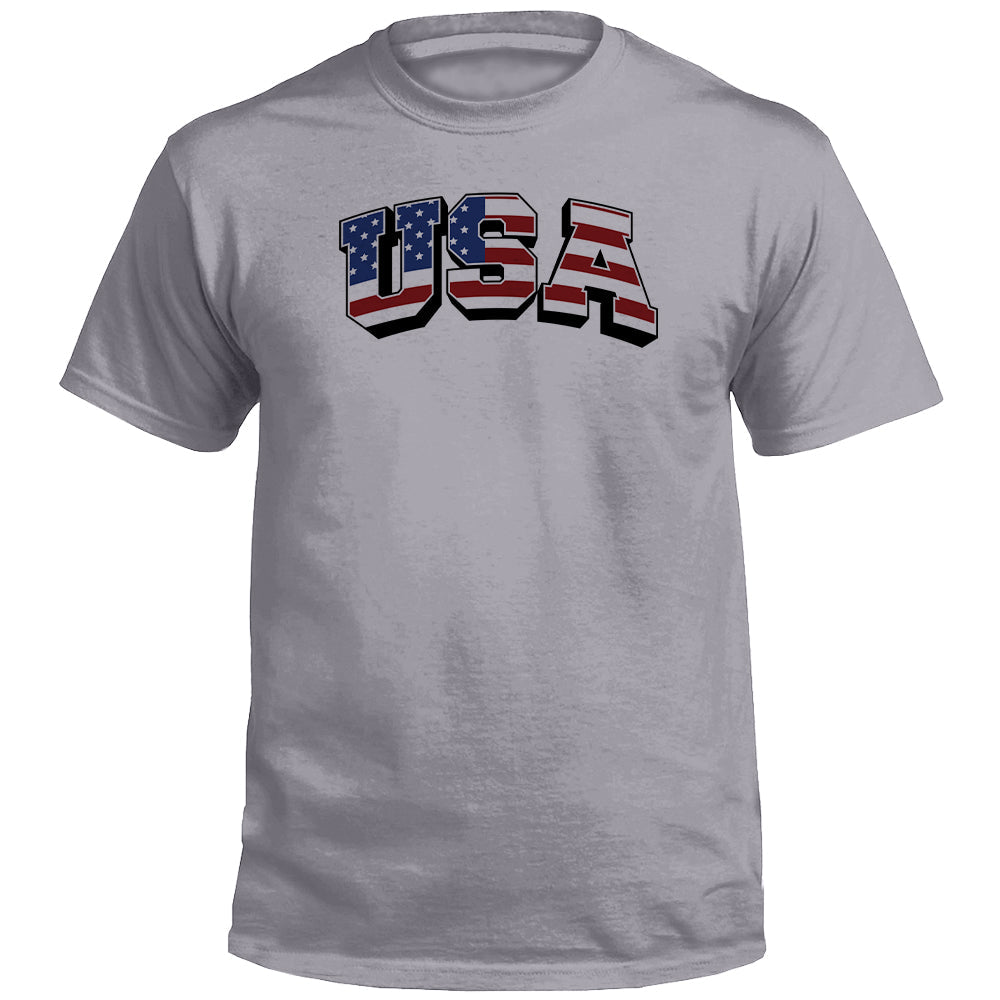 USA Flag Lettering (Front)