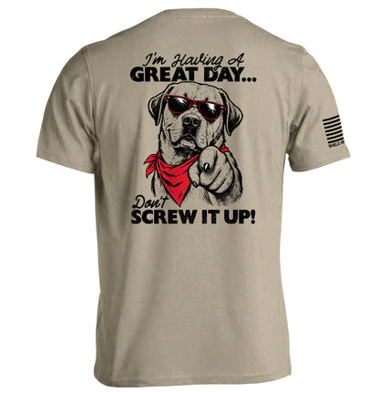 Don't Screw It Up