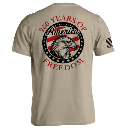 250 Years Of Freedom Eagle Circle