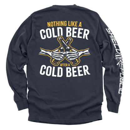 Nothing Like A Cold Beer After A Cold Beer