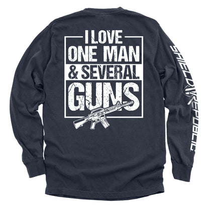 I Love One Man & Several Guns (Back Print)