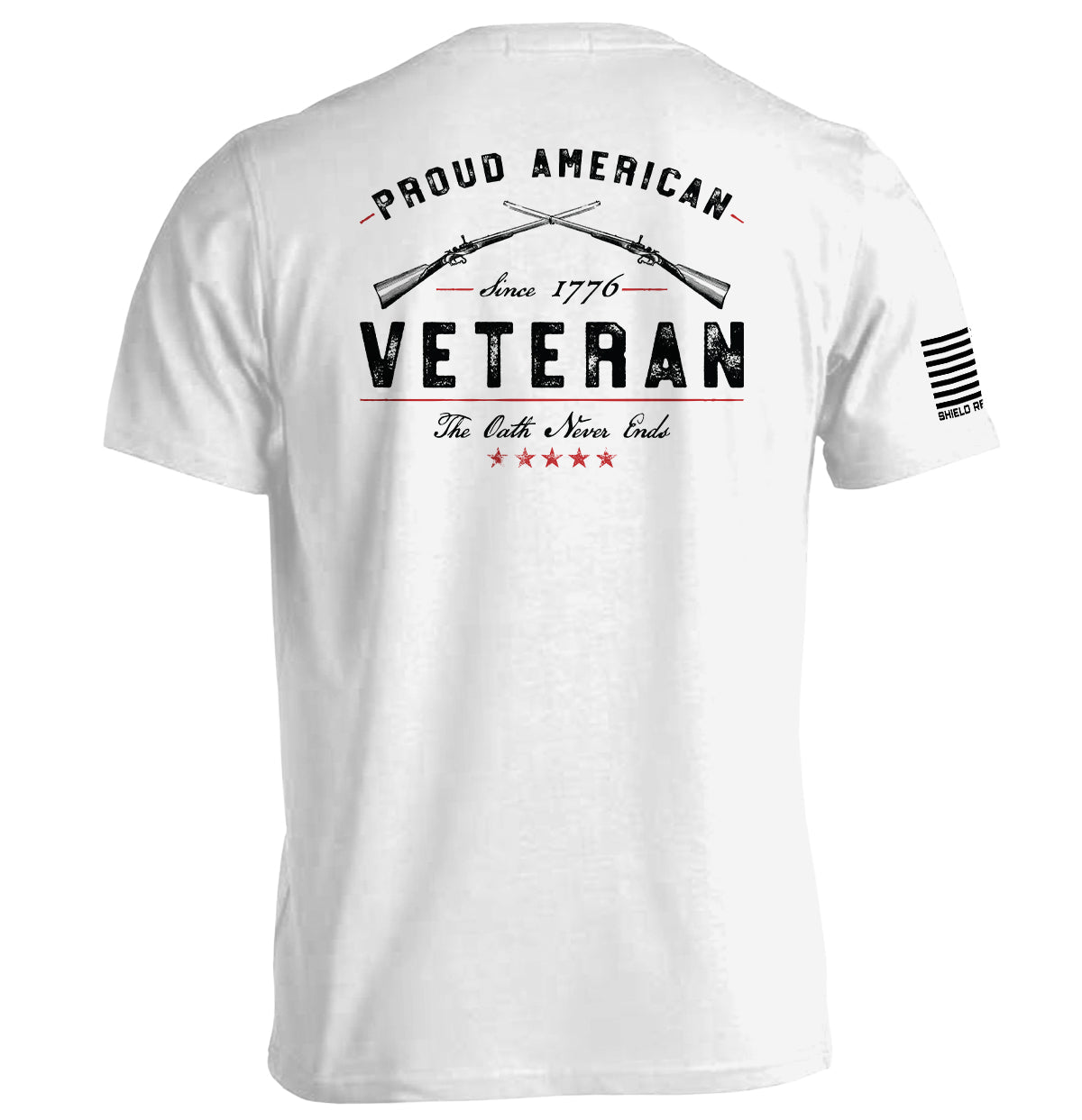 Proud American Veteran The Oath Never Ends