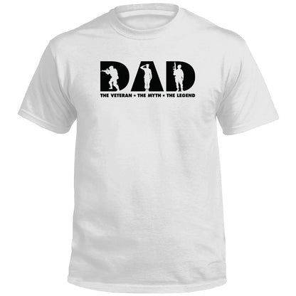 Dad The Veteran The Myth The Legend (Front)
