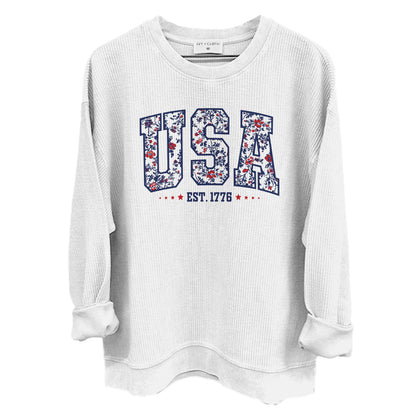 USA Floral Est 1776 (Front)