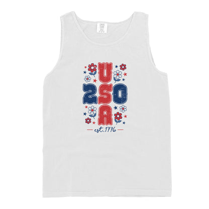 Red, White & Bloom (Front Print)