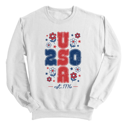 Red, White & Bloom (Front Print)