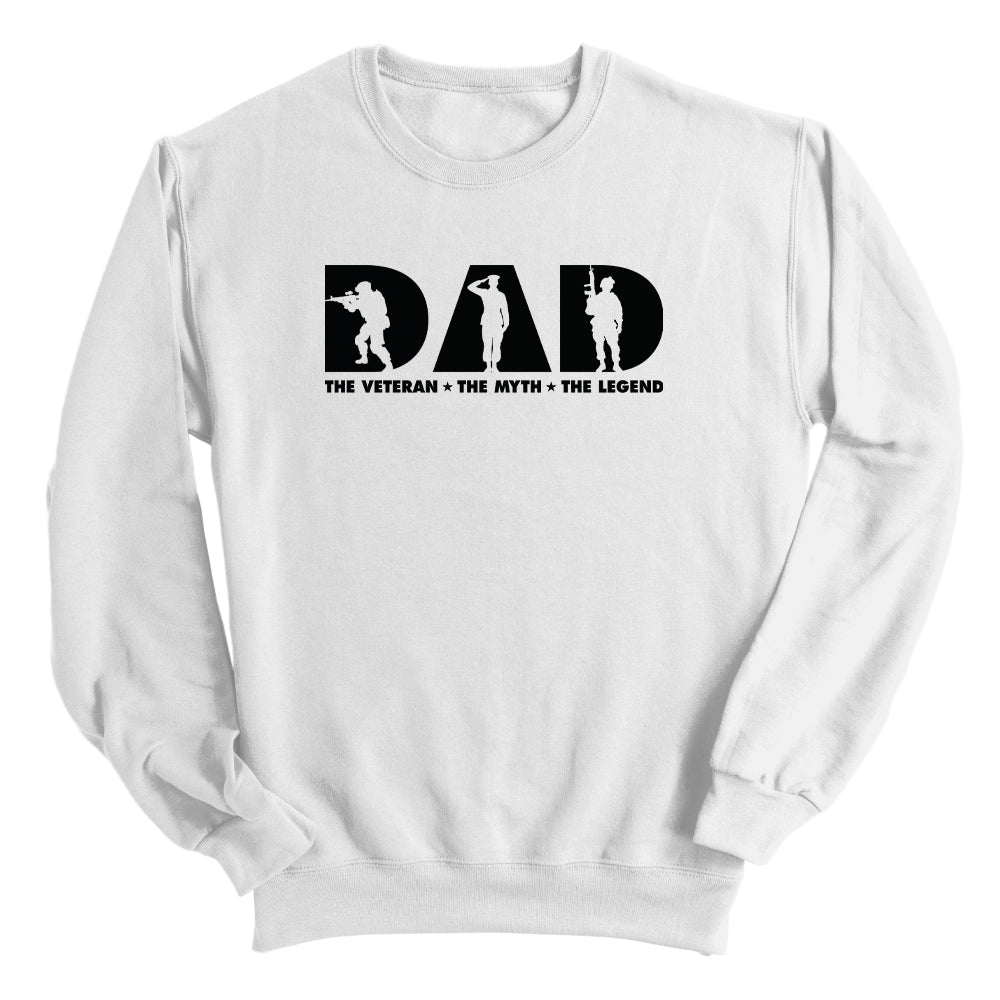 Dad The Veteran The Myth The Legend (Front)