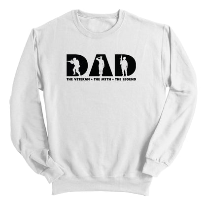 Dad The Veteran The Myth The Legend (Front)