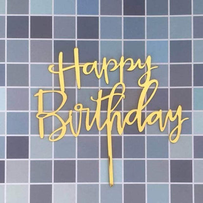 Acrylic One Cake Topper Top Cake One Cake Topper Birthday Cake Topper Double Sided For Anniversaries And Parties  Birthday Party Cupcake Toppers Flags Wedding Baby Shower Supplies Lovely Baking Dessert Decorations