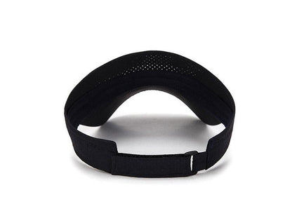 Adjustable Summer Breathable Hats Men Women Sun Protection Sports Golf Tennis Visor Hat Adjustable Visor UV Protection Top Empty Solid Sports Outdoor Running Sunscreen Strong Cap