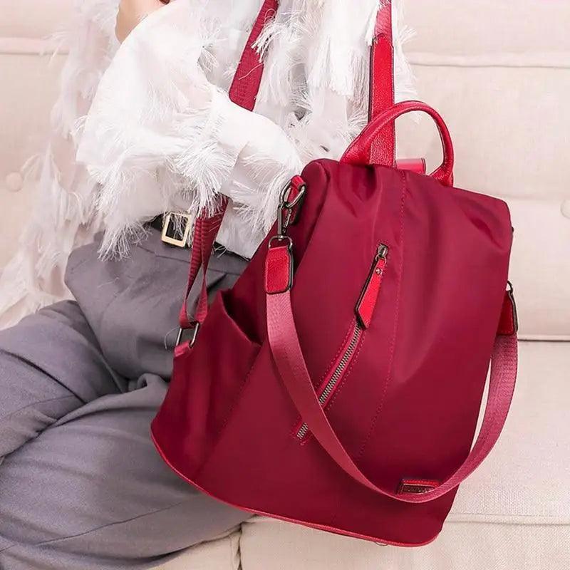 Amaznig Anti-theft Backpack In Waterproof Fabric Large Shoulder Bag With Large Capacity For Women And Men