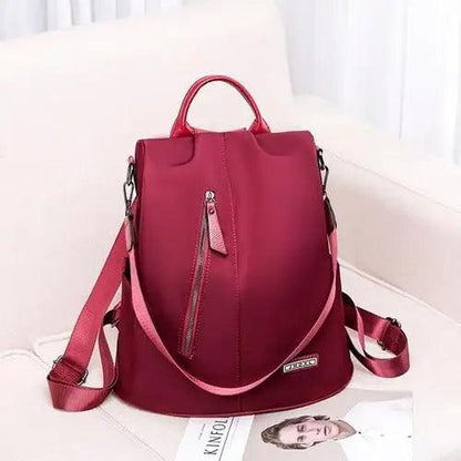 Amaznig Anti-theft Backpack In Waterproof Fabric Large Shoulder Bag With Large Capacity For Women And Men