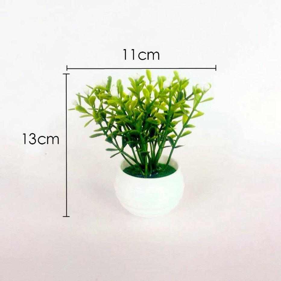 Artificial Succulent Small Simulated Tree Pot Decor Arrangement For Office Table Indoor Outdoor Stair Balcony Garden Home Decor