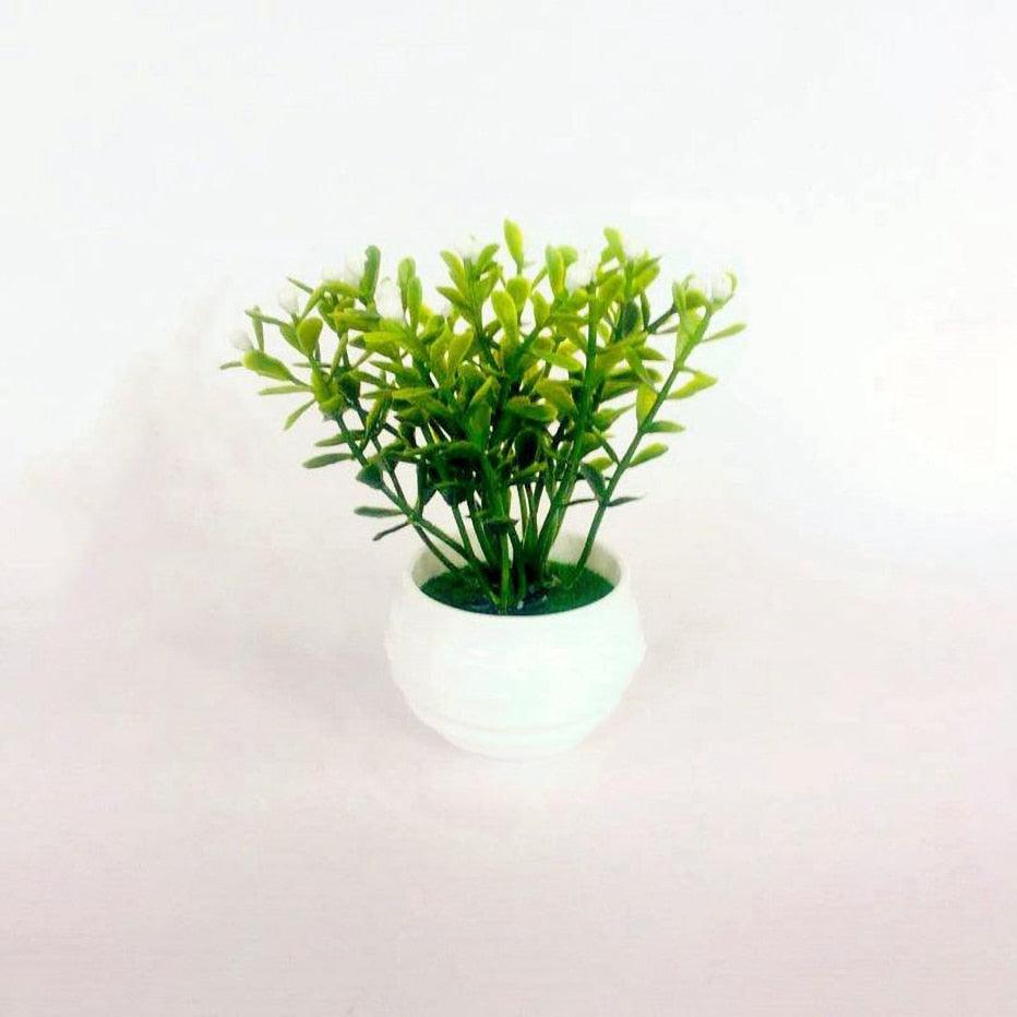 Artificial Succulent Small Simulated Tree Pot Decor Arrangement For Office Table Indoor Outdoor Stair Balcony Garden Home Decor