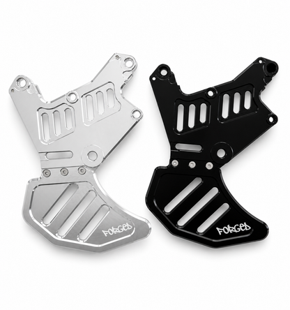 Upgraded Dual Caliper Mount + Rotor Guard for Sur Ron, Talaria & Segway – Heavy Duty Metal