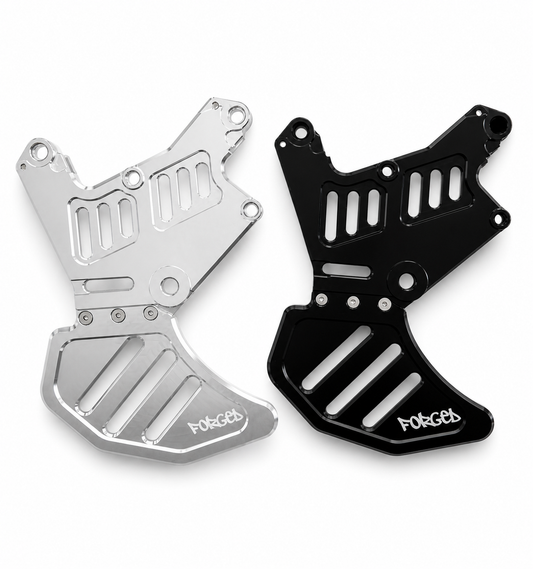 Upgraded Dual Caliper Mount + Rotor Guard for Sur Ron, Talaria & Segway – Heavy Duty Metal