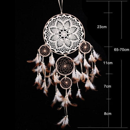 Big Dream Catcher Decor For Home Nordic Decoration Home Kids Room Decoration Wind Chimes Dream Catchers Hanging Dream-catcher For Wedding Festival Photography Gifts