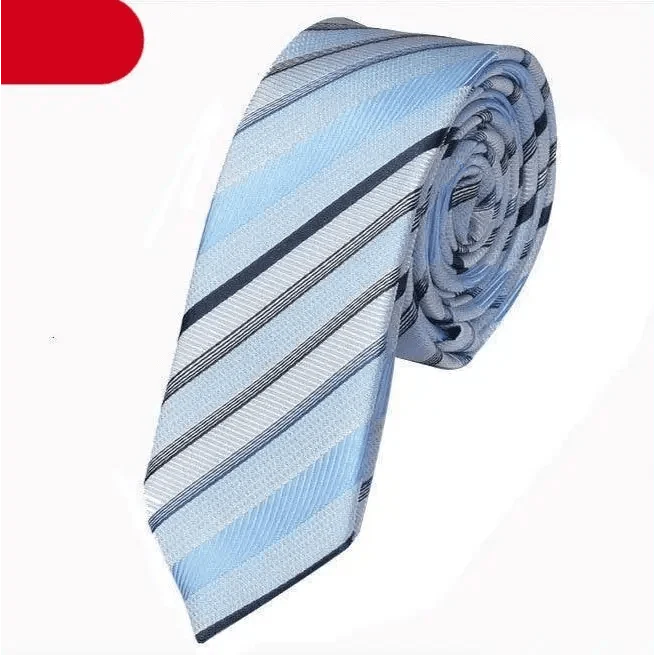 Black Business Dots Printed Polyester Men Necktie Slim Tie Formal Skinny Elegant Office Necktie For Men