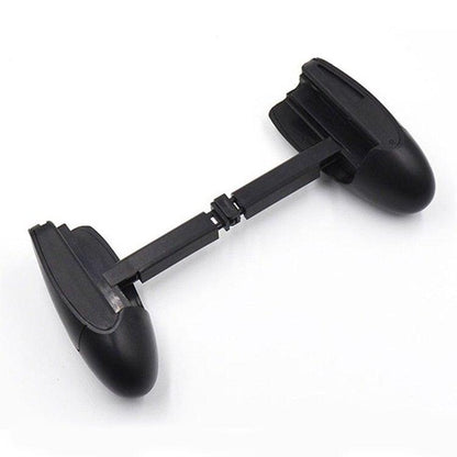 Black Mini Lightweight Handle Trigger Gamepad Universal Simple Game Tool Shooter Controller Fire Gaming Joystick For Smartphones Portable Phone Holder