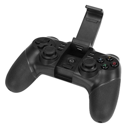 Black Solid Bluetooth Joystick Smartphone Trigger Gamepad Controller Compatible With TV PC Laptop