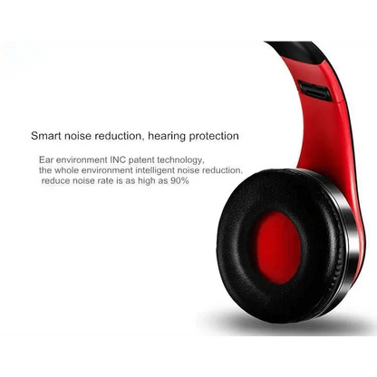 Bluetooth Foldable Earphone Unique Wireless Stereo Headphones Sport Earphone With Microphone Modern Music Headphones